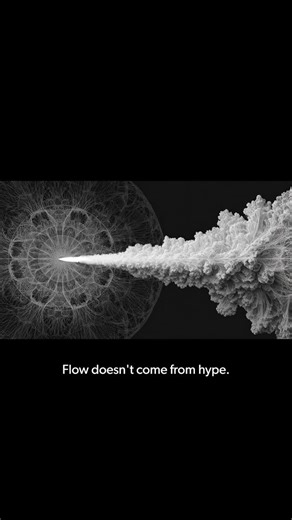 The Flint | The System for Ambitious Thinkers on Instagram: "Flow breaks the moment you start monitoring your performance instead of executing it🔥🎯"