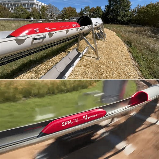 EPFL's LIMITLESS Project Successfully Completes Longest Hyperloop Trial to Date