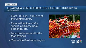 Lunar New Year celebration returns to Santa Barbara Public Library
