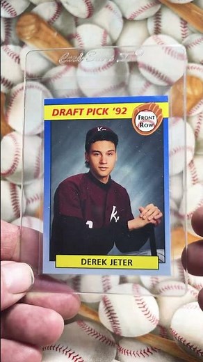 Rare 1992 Front Row Derek Jeter Draft Card – Early Yankees Legend! Must-See Collectible 🔥⚾
