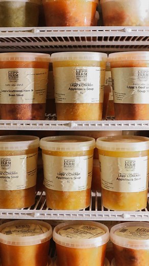 Every Monday in November, Lepp Family Rewards Members can BOGO FREE all Lepp’s 1L Soups! (reg $13.99, limit 4) 🍲 Lepp’s Soups are all made from scratch right here at the market! We use real ingredients, as well as local produce, and ingredients wherever possible. | Lepp Farm Market