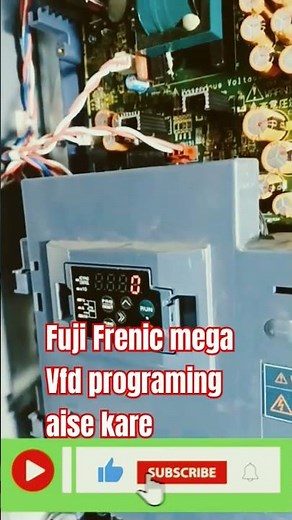 Fuji vfd full parameter setting #fuji #vfd how to set parameter fuji vfd drive