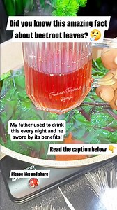 Unlock the Power of Beet Greens! 🌿💚 Did you know that beetroot leaves (beet greens) are nutritional powerhouses? 🥗 They're packed with: ✨ Vitamins A, C, K ✨ Minerals like iron, calcium, and potassium ✨ Antioxidants and nitrates for blood pressure support ✨ Fibre for healthy digestion ✨ Betalains to reduce inflammation Boost your immunity, support bone health, and improve heart function with this versatile superfood! 🌟 Eat them cooked or raw and experience the benefits for yourself! 🌿 Try bo