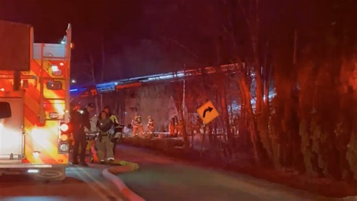 Woman pulled from Waterville fire has life-threatening burn injuries