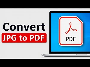 How to Convert JPG to PDF in Laptop (Easy Way)