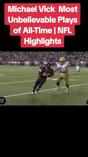Michael Vick Unbelievable Plays of All-Time | NFL Highlights #nfl #michealvick