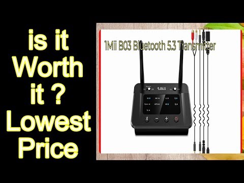 1Mii B03 Bluetooth 5.3 Transmitter Features - Important Information