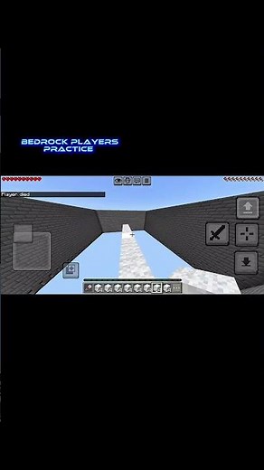 Java bridge practice VS Mobile bridge practice #minecraftmemes #minecraft