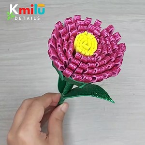 Eva rubber flowers that you will love 💐 | Manualidades KMiLu