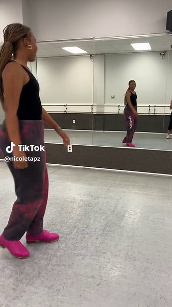 Can’t wait to show this new solo she’s working on #tapdance #tapdancing