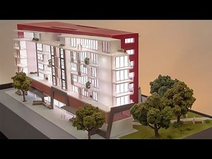 Architectural Model - Interactive Lighting System