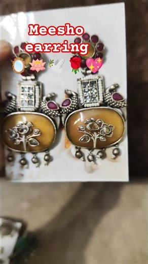 meesho earring haul