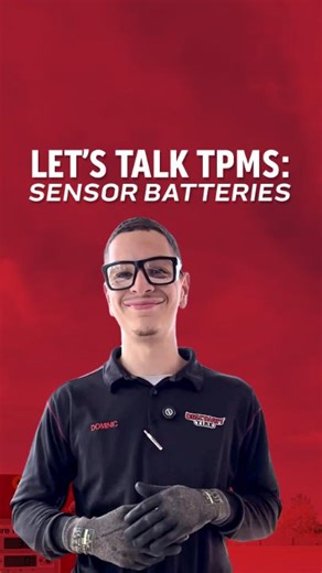⚠️🪫 TPMS batteries have a lifespan of about 6-10 years or 90,000-120,000 miles. When they die, your tire pressure sensors won't work properly. Get yours checked at Discount Tire and share this with a friend! 🛞 | Discount Tire