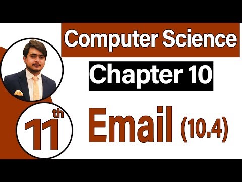 11th Class Computer Science Chapter 10 - Email - ICS Computer Part 1 Chapter 10