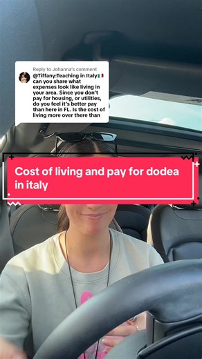 Replying to @Johanna questions about pay overseas in Italy with DODEA compared to the States as a public school teacher #dodea #teachingoverseas #teachingabroad