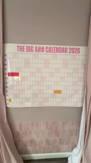 Best calendar ever 🤩 #2026calendar #calendarinspo