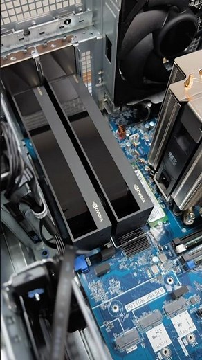 2x NVIDIA RTX 2000 ADA Installation! 🤯 #nvidia #nvidiagraphicscard #gpus