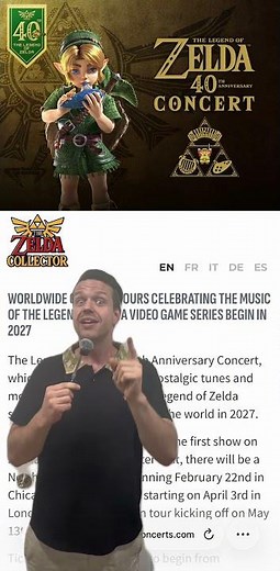 Zelda 40th Anniversary Concert Tour!