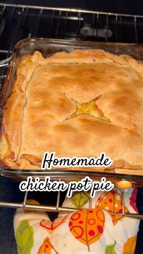 Marie Calendar who? First time making homemade #chickenpotpie and it was a hit! #pies #homemadefood