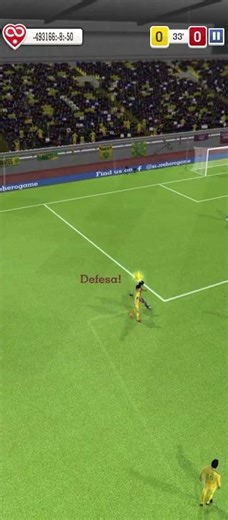 O GOL MAIS IMPOSSÍVEL DO SCORE HERO! 😱🔥 #ScoreHero