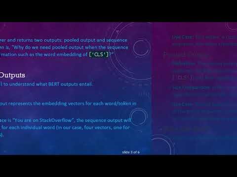 Understanding the Difference Between Pooled Output and Sequence Output in BERT Layers