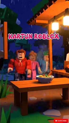 Eating at the Roblox cafe #fypシ #roblox #cartoon #animation #lucu #robloxshorts #robloxfriends