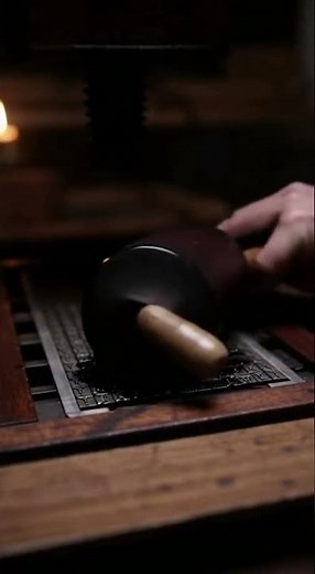 Gutenberg’s Printing Press (c.1450): How Movable Type Sparked the Print Revolution #Shorts