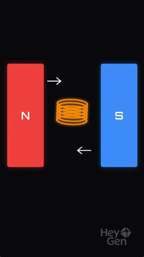 Electric Motor Explained in 30 Seconds ⚡#shorts