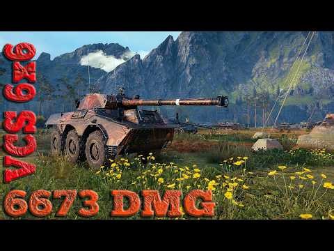 VCS 6x6 Ace tanker WoT / бой на мастера WoT replays