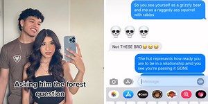 How to play the 'forest question' quiz on TikTok and what does it say about your relationship?