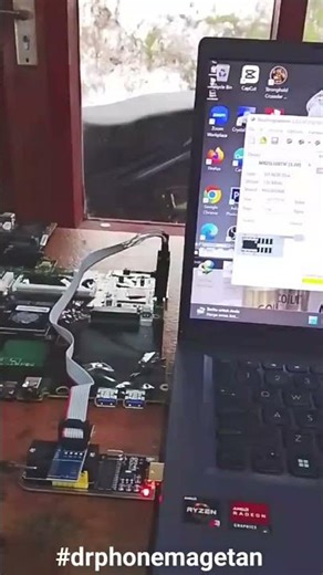 Flash bios laptop dengan modul ch342✨#tipsandtricks #viralshort