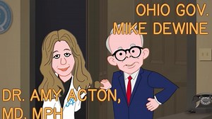 Ohio animator creates theme song, animated video for Gov. Mike DeWine, Dr. Amy Acton
