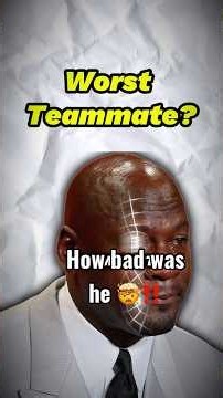 How Michael Jordan was a nightmare teammate #basketball #jordan #shorts