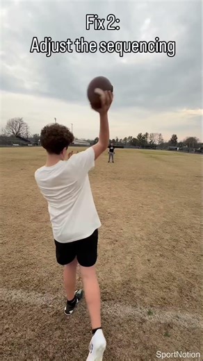 Fixing QB Throwing Mechanics! 🏈 Wait for the result... #NFL #FootballShorts #QBMechanics
