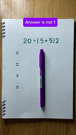 Order Of Operations #math #satmath