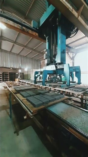 Stacked Tight — No Edge Chipping 🧱✨ #smartblockline #concreteblocks #automation