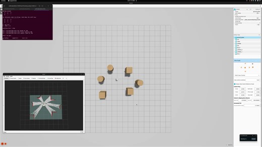SLAM Robot - Gazebo Simulation