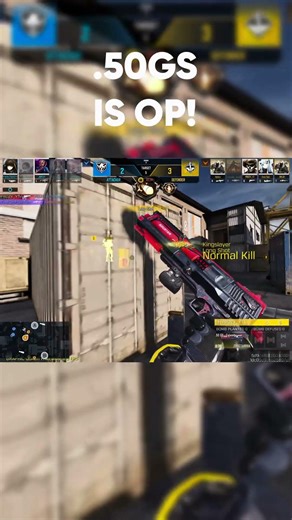 .50 GS is OP! 🥵 | MP RANK | CODM #shorts