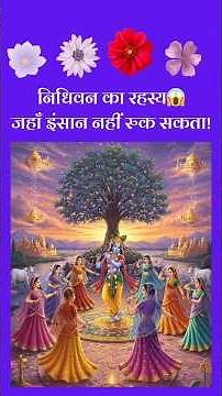 The Secret of Nidhivan 😱 What happens there at night? | The shocking truth about Vrindavan 🔱