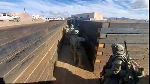 On February 28th, 2023, 2nd Armored Brigade Combat Team, 3rd Infantry Division executed an attack on the town of Barasu, Fort Irwin, California, and faced entrenched defenders from the 11th Armored Cavalry Regiment and 2-7 Infantry. Rotation 23-05 is the first to feature this trench system, which provides a realistic and complex challenge for rotational training units, when they deploy to the National Training Center. Join the most modern Brigade in the United States Army as they fight to overco