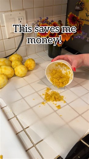 🍋 I always do this! Freeze lemon zest in bulk for drinks, baking and all kinds of recipes! #lemon #mealprep #foodwaste #budgetfriendly #lifehack | Jeff & Lauren