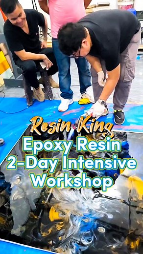 Learn Epoxy Resin Application the Right Way. Join our 2-Day Intensive Workshop to learn the proper mixing, computation, application and design of epoxy resin. Join us now! To register, please direct message us Or contact: Phone: 09190941127 Viber: 09190941127 Whats app: 09190941127 #resinking #epoxyresin #epoxy #resin #reels #art #floorcoating #countertop #tabletop #rivertable #workshop | Resin King