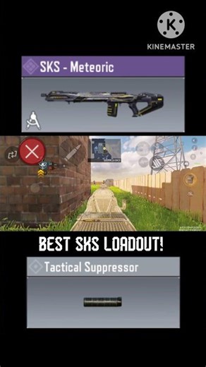 BEST SKS LOADOUT! #shorts #gaming #gameplay #cod #codmobile #callofduty #codm #trending #foryou