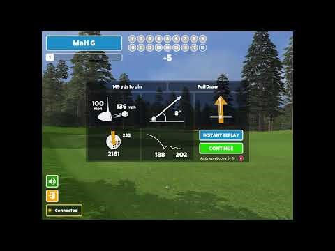 #Awesome #Golf Simulator Gameplay on the #Garmin #r10 - Longleaf again...