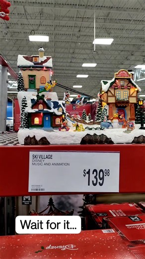 Anyone has a Disney-themed Christmas village? | Thrifty Nifty Mommy