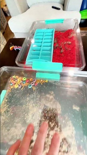 If your toddler constantly needs attention and you can’t get anything done, these sensory bins for