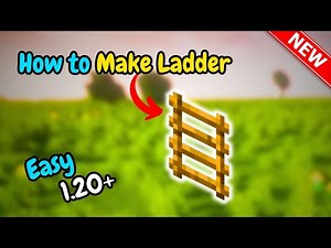 How to make a ladder in minecraft (Quick & Easy)