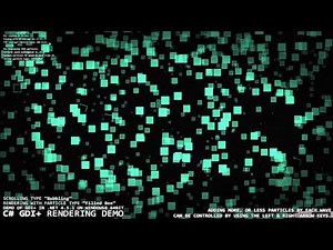 C# .Net GDI+ Rendering Demo