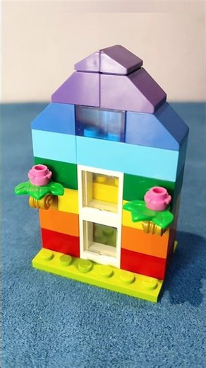 Lego Rainbow🌈 House 🏠 ( Lego Easy Build )