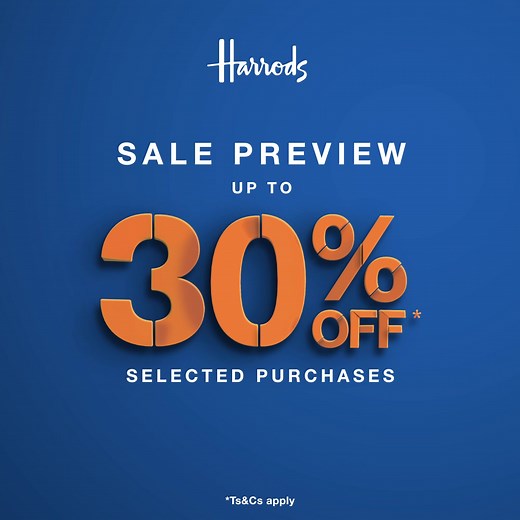 Shop the Sale Preview in-store, on the Harrods app and online now 💚 | Harrods